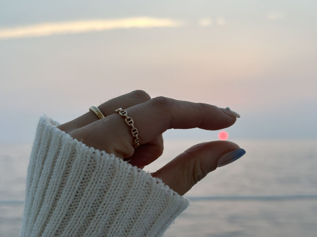 🌅 차귀도 앞바다에서 만난 가장 고요한 노을
