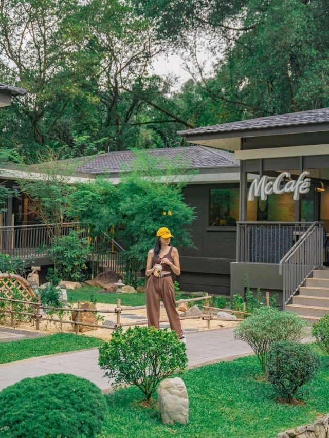 JAPANESE-INSPIRED McDONALD’S OUTLET WITH TERRAPIN POND! 🇯🇵🍔