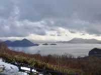 🌄 Scenic Stop with Local Charm – Silo Observation Deck at Lake Toya