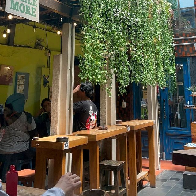 spacious cafe