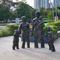 Bronze Sculptures at park 