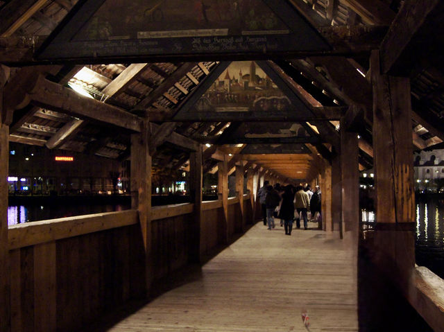 🌉 Bridging Beauty in Lucerne – Wandering Across Seebrücke