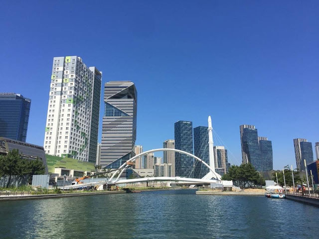 韓國仁川 國際機場 松島中央公園 漢江