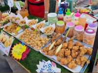 Small market with all in for dinner