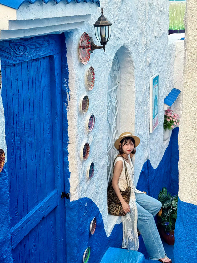 💙 Think it’s Morocco? Guess again — this is Harbin, China!