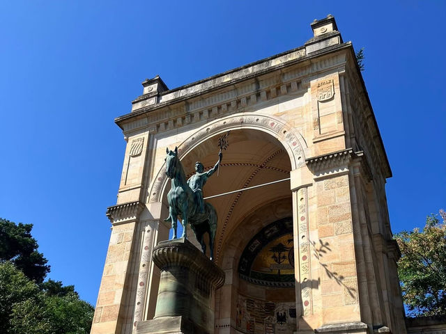Solitude and Victory: A Solo Hike to Edenkoben's Monument