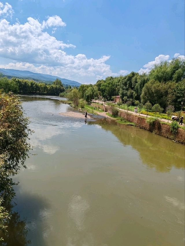 Yujin Bridge in Shaxi Ancient Town, Jianchuan, Yunnan