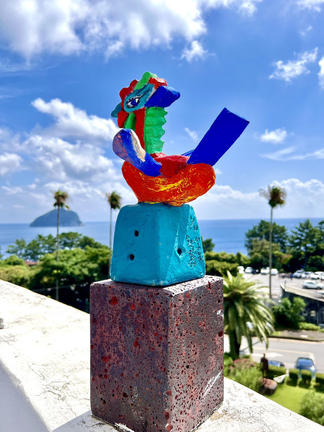 西歸浦市-正房瀑布+藝術館+徐福展覽館
