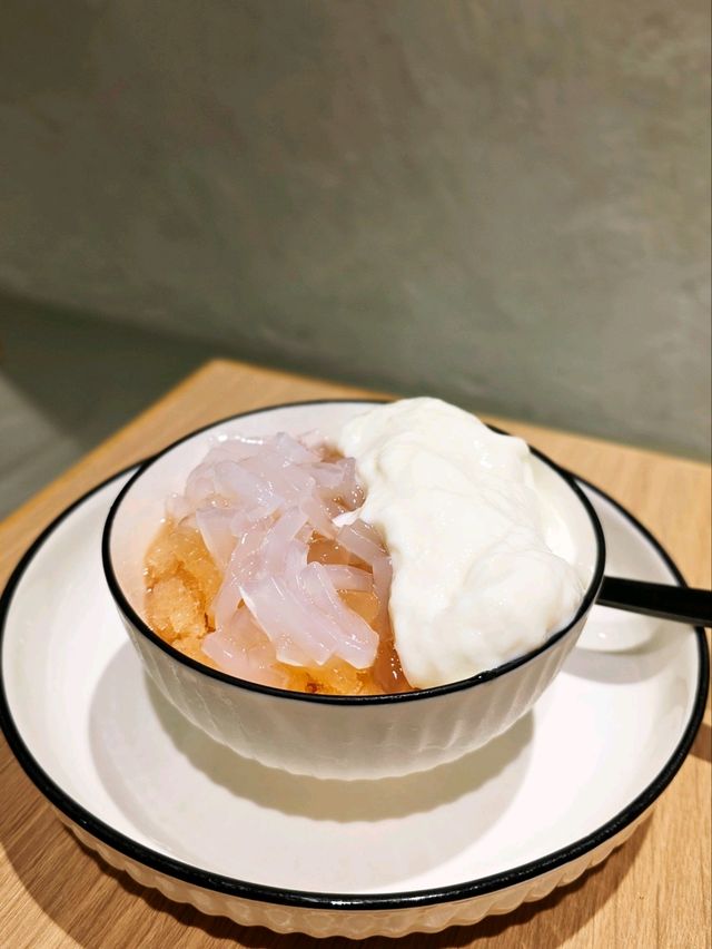 木系氛圍下的美味甜品🍑🥭🍧