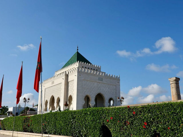 Royal Elegance at the Mausoleum of Mohammed V