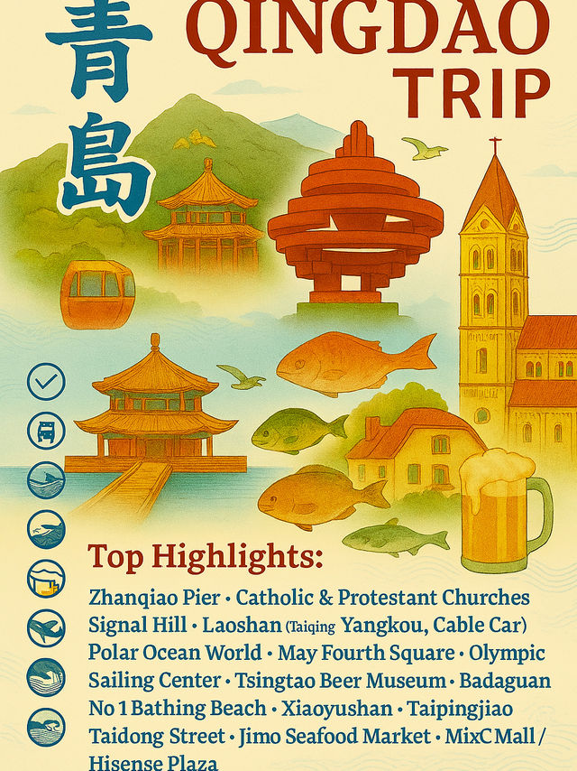 🎒🇨🇳 Qingdao Calling: 4 Days  3 Nights