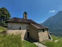A Peaceful Chapel Hidden Among the Hills