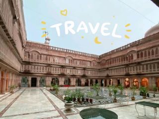 #hellohalloween
🏰 Laxmi Niwas Palace, Bikaner 🌸

A majestic symbol of Bikaner’s royal legacy, Laxmi Niwas Palace is an exquisite blend of Indo-Saracenic architecture and regal elegance. 👑✨ With its grand corridors, beautifully decorated halls, and serene courtyards, it offers a glimpse into the luxurious lifestyle of the Maharajas. 🌿 Now a heritage hotel, it provides visitors with a royal experience in a historic setting. 💛

🕰️ Open 24 Hours (Hotel & Visitors) | 💰 Heritage stay & dining available
📍 Bikaner, Rajasthan

#LaxmiNiwasPalace #RoyalRajasthan #BikanerHeritage #HeritageLuxury #IncredibleIndia