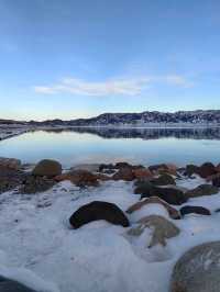 ❄️ “The Crystal Lake of Xinjiang” ❄️