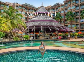 芭東最大的泳池，住宿環境優美🏊🏼‍♀️