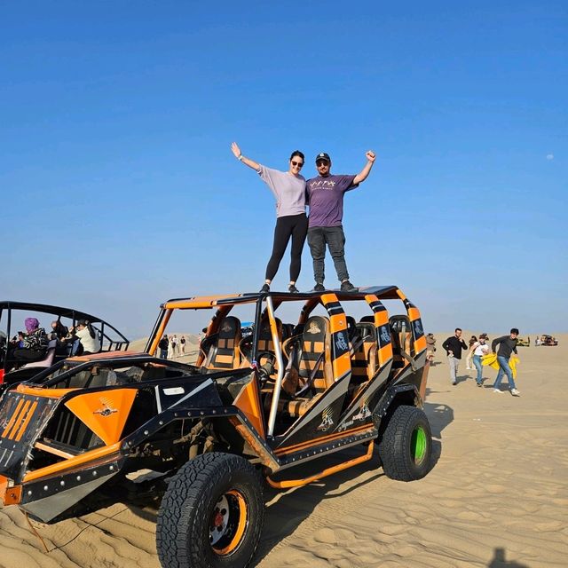 The desert oassis straight out of a game! 🏜️ (Huacachina Peru)