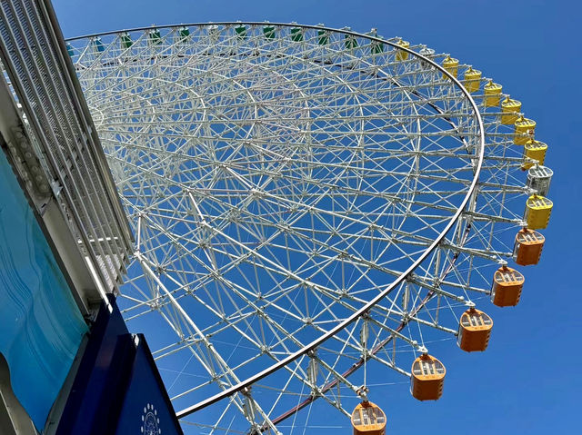 🎡天保山大摩天輪：大阪夜空中的浪漫之眼