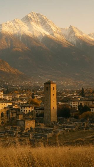 Aosta — Mountains, Silence & Hot Chocolate ❄️