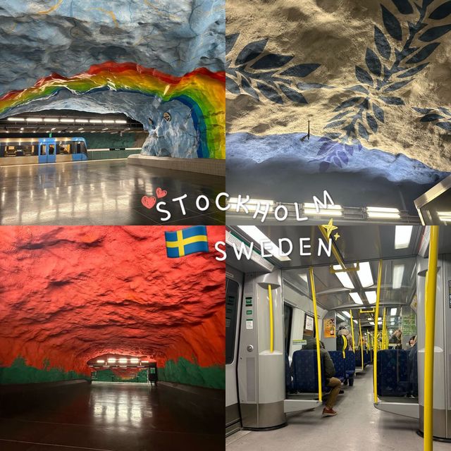 Stockholm 🇸🇪 พาชมเมือง + อุโมงค์รถไฟฟ้าหลากสี 🌟