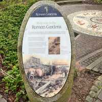 Roman Gardens in Chester 