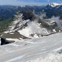 Scenic journey to Schilthorn, Switzerland 