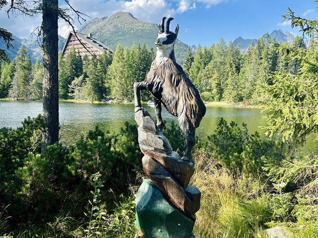 The lake of Vysoké Tatry 🇸🇰 