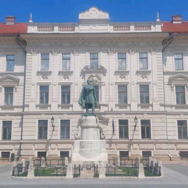 Pécs, the city center is gorgeous.