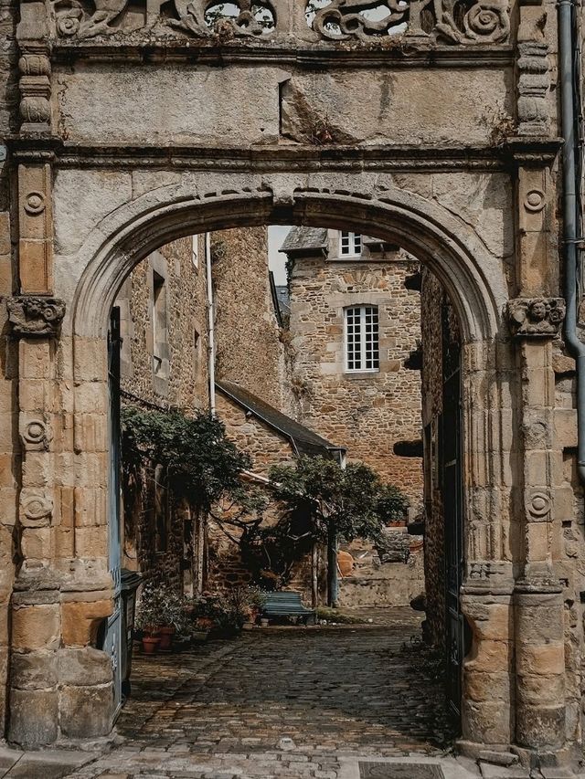 🏰 Stone Dreams by the River – Dinan, France