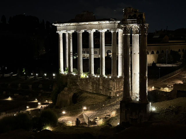 Rome by Night – A Magical City Walk 🇮🇹 