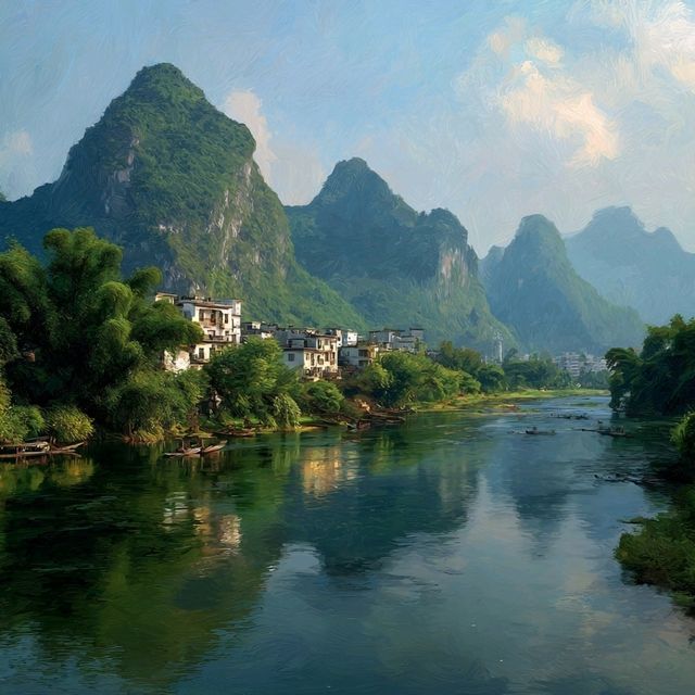 Where Mountains Meet Magic: Yangshuo’s Scenic Adventure ✨🏞️🛵