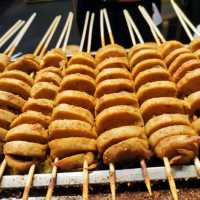 Unlimited Street Food in Dongmen Shenzhen 
