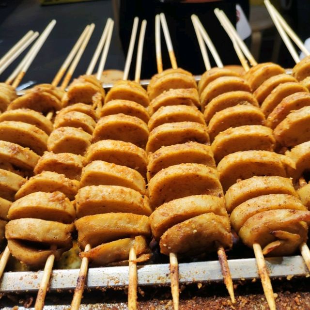 Unlimited Street Food in Dongmen Shenzhen 