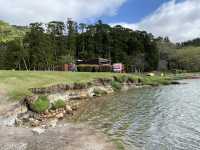 Beautiful hot spring town Furnas