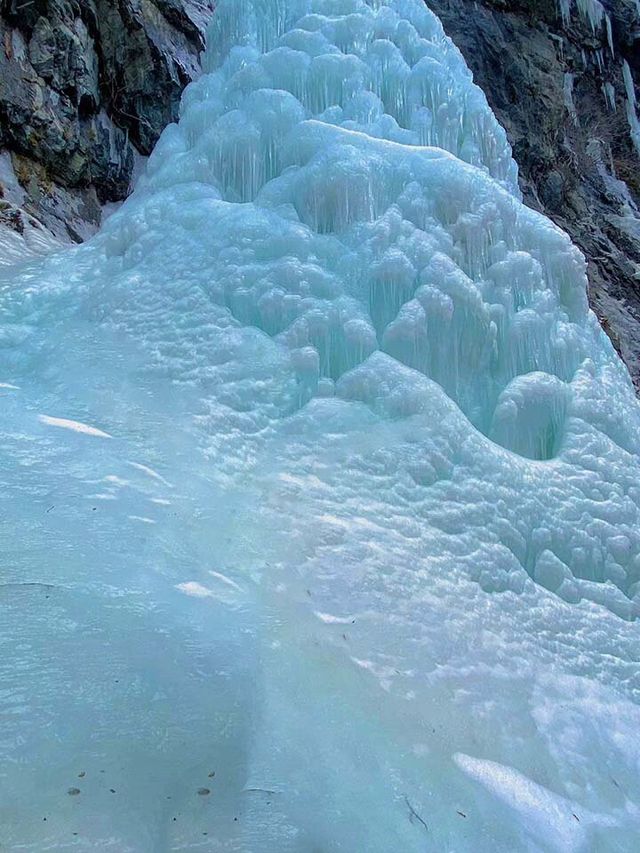 已經開始期待西安的冰瀑了