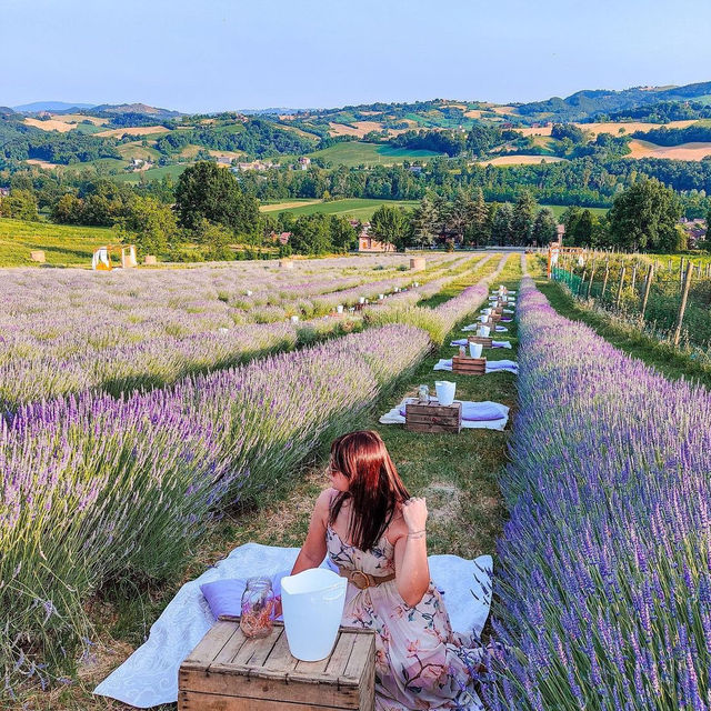 Capturing Perfect Moments at a Lavender Dinner in Italy 💜 Tag Your Companion and Join the Magic 