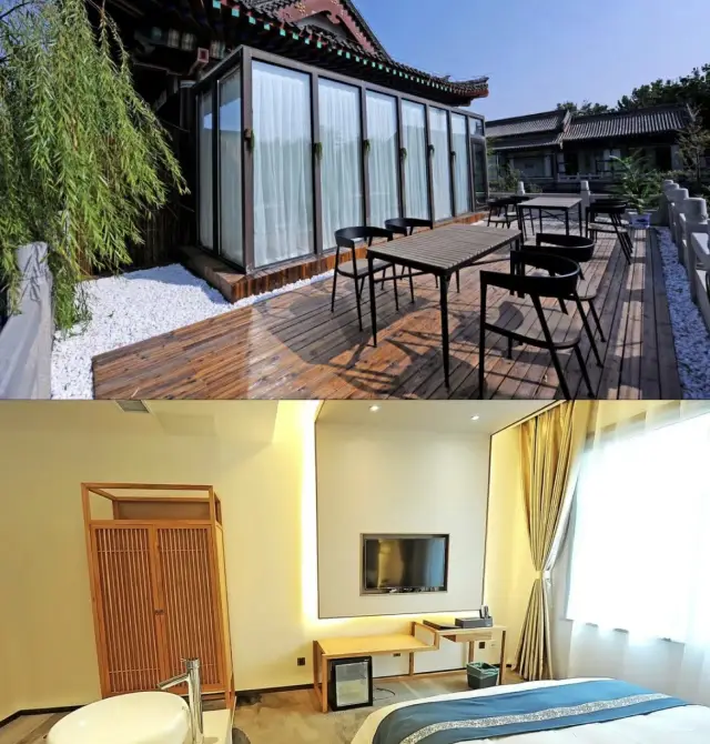 济南の旅行で大明湖の中の宝物ホテルに泊まりました