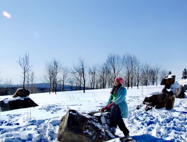 原來姊也能過雪山的