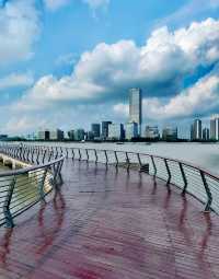 在西岸，看黃浦江兩岸現代新貌