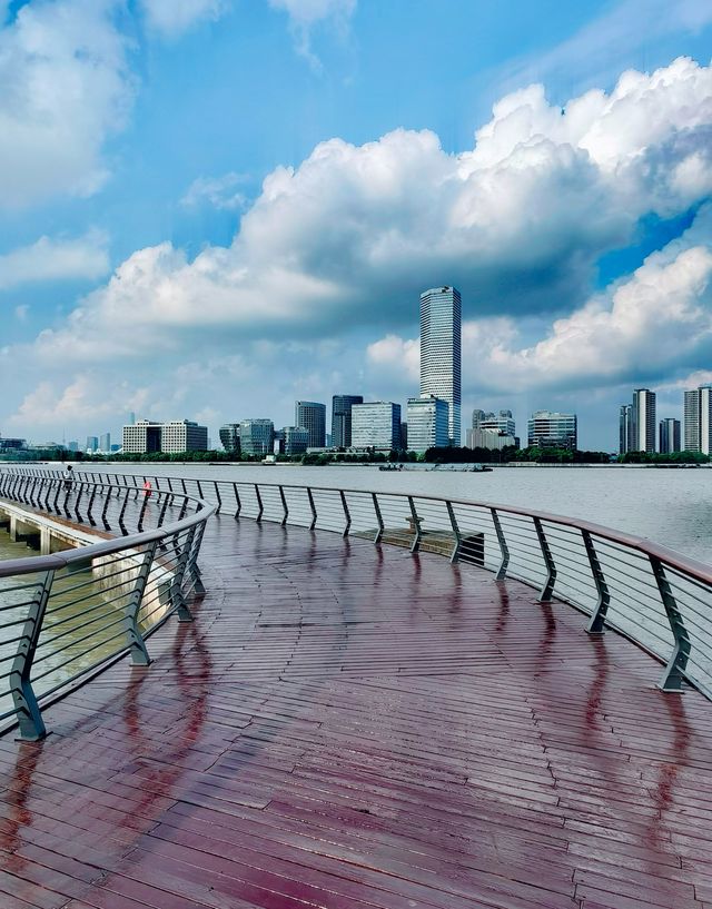在西岸，看黃浦江兩岸現代新貌