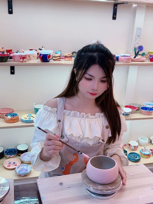情人節唔知去邊玩❓不如去diy陶瓷❗️