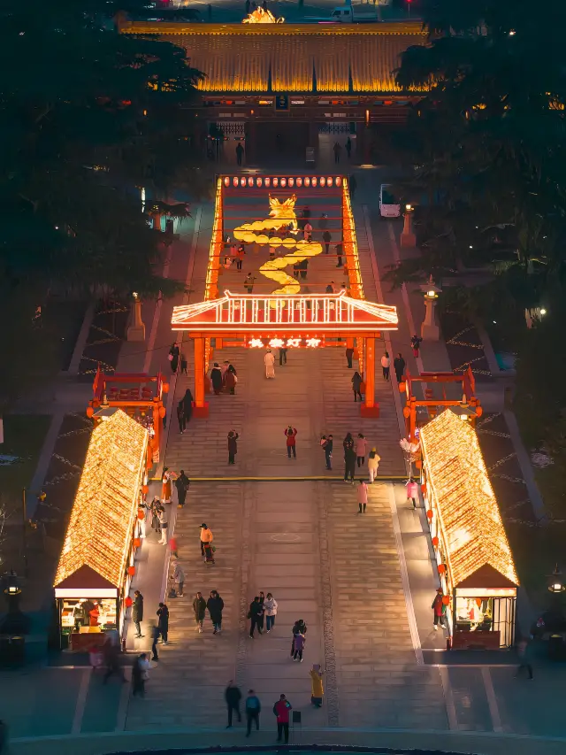 Xi'an Xingqing Palace, don't miss the free lantern show