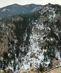 寧夏旅遊|賀蘭山的雪景沒讓我失望，美呆了