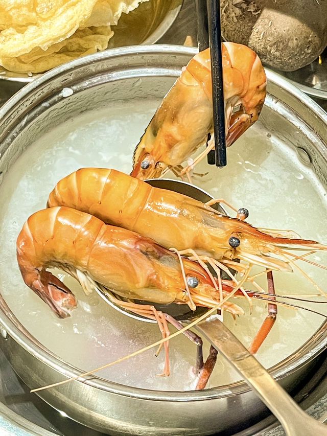 深圳好吃的煲仔粥底海鮮自助香迷糊了