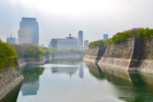 遊日本大阪城，看城市標誌——天心閣城堡