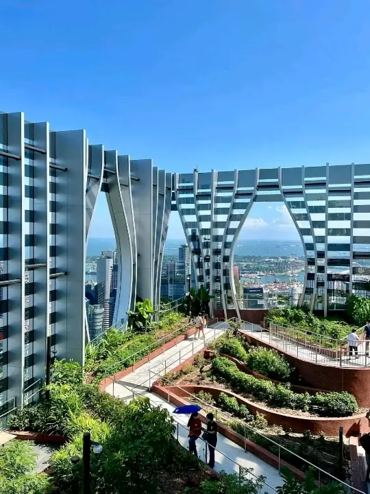 Capitaspring Sky Garden Singapore🇲🇾♥️