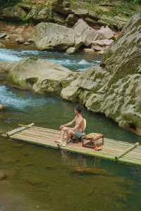 In Chengdu, one cannot find a second hot spring like this, brimming with the charm of nature🌳.