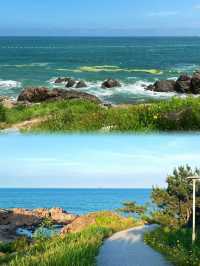 不是國外，是青島  記住這條看海路線