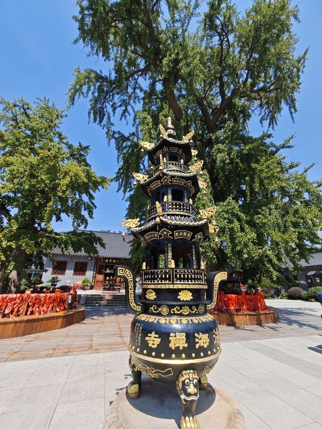 法海寺，青島最古老的寺院。