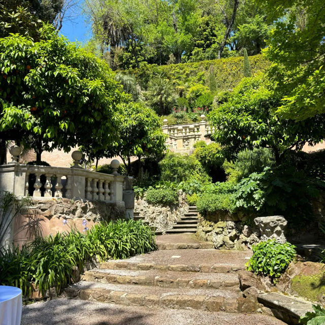 Secret Garden at hotel de Russie Rome 