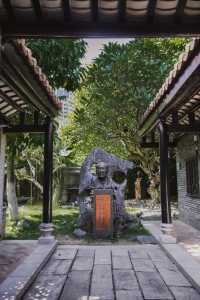 廣州鬧市裡免費小眾嶺南園林，藝術氛圍濃厚。